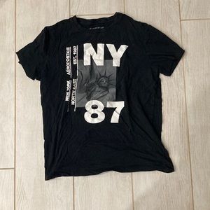 Aeropostale black with logo T-Shirt